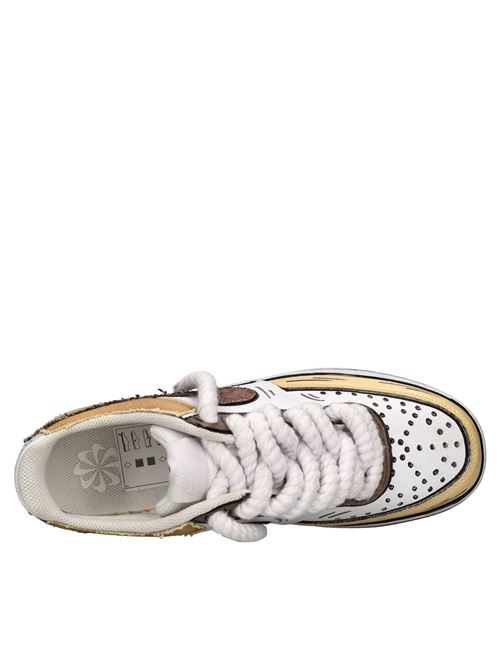 Sneakers in ecopelle e tessuto NIKE SEDDYS | NISE235254279BIANCO-MARRONE